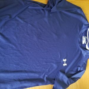 Mens under armour blue tshirt